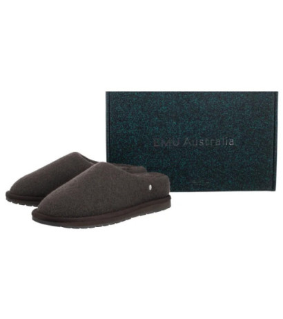 EMU Australia Joy Felt Chocolate W13148 (EM518-a) Women's Shoes/Flip Flops