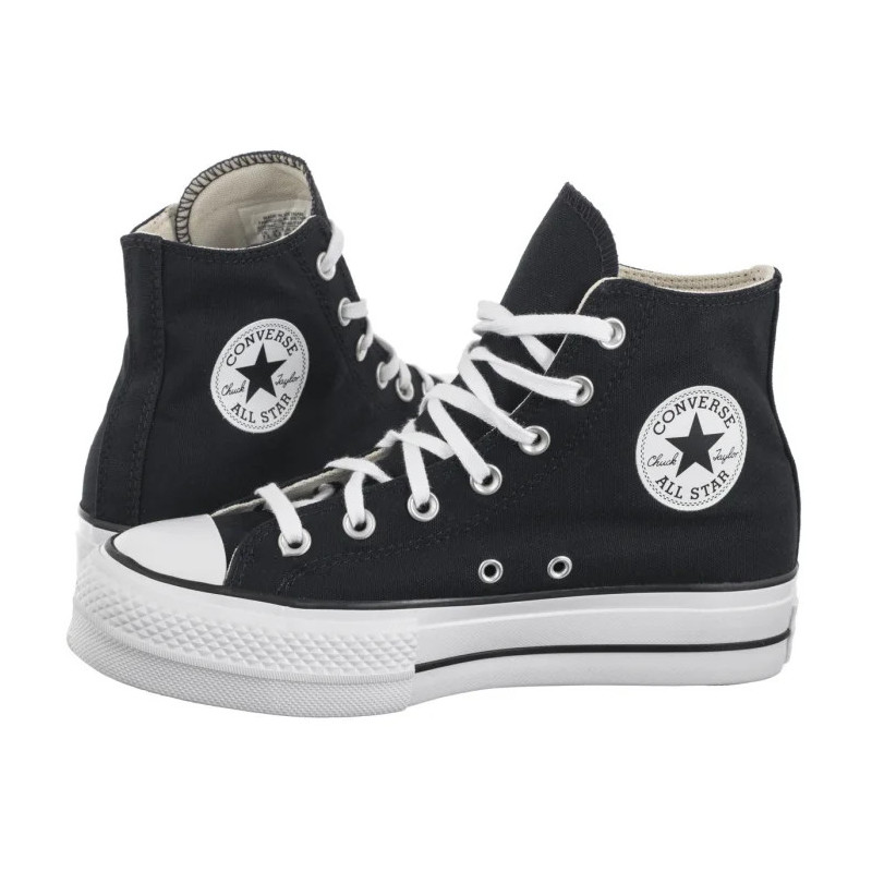 Converse CTAS Lift Wide Hi Black/White/White A09194C (CO725-a) shoes