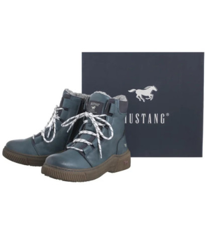 Mustang Turkusowe 1436-605-879 (MU557-a) shoes