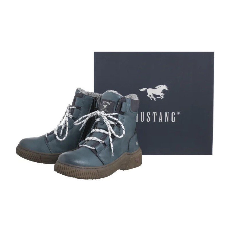 Mustang Turkusowe 1436-605-879 (MU557-a) shoes