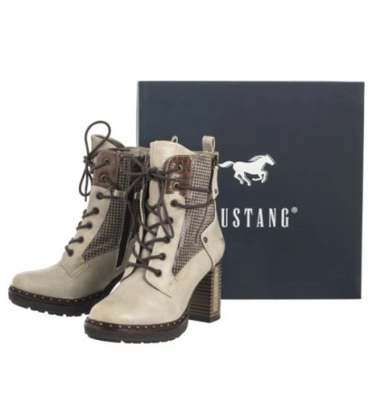 Mustang Beżowe 1336-510-318 (MU558-b) shoes