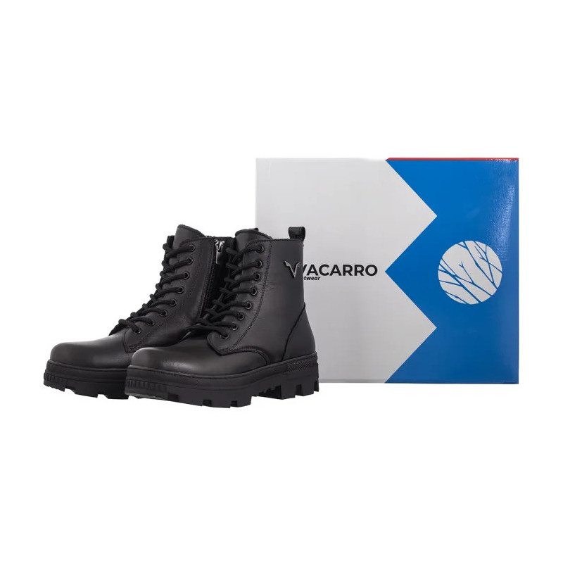 Vacarro Czarne 490 Black (VC2-b) shoes