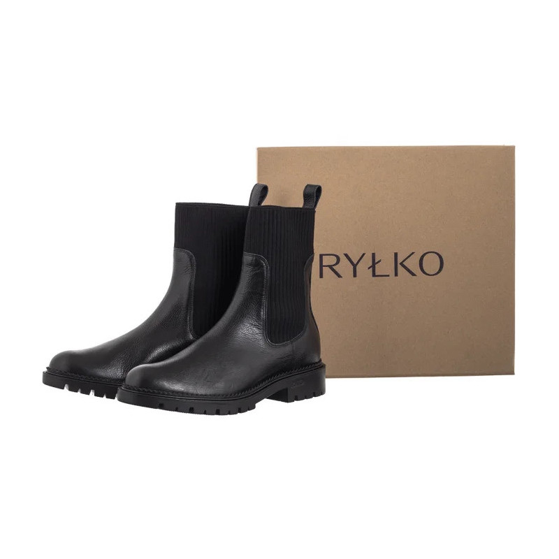 Ryłko Czarne 3PVC4_X_ _2SH (RY977-a) shoes