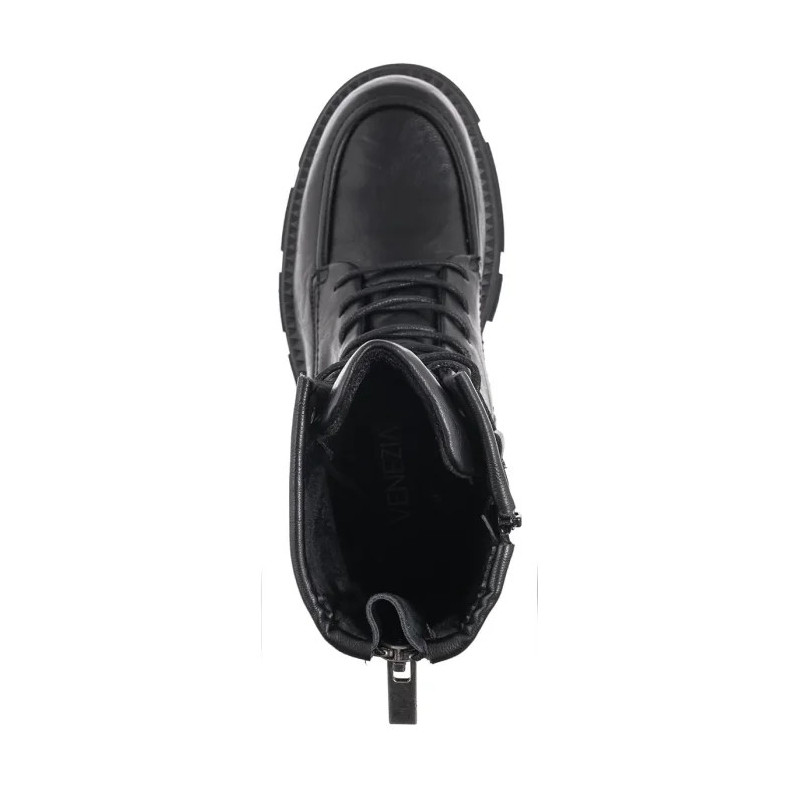 Venezia Czarne W027LEBLOBB008 (VE815-a) shoes