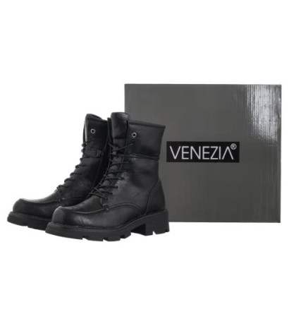 Venezia Czarne W027LEBLOBB008 (VE815-a) shoes