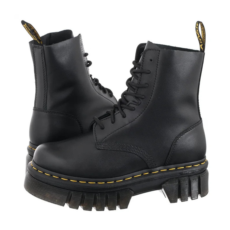 Dr. Martens Audrick 8-Eye Boot Nappa Lux Black 27149001 (DR97-a) boots