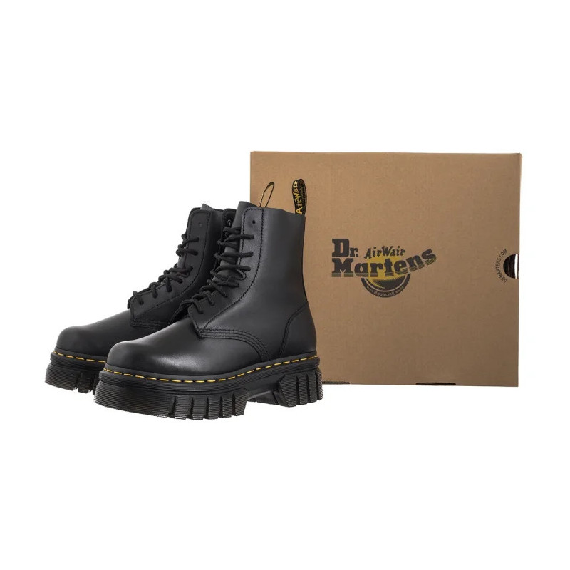 Dr. Martens Audrick 8-Eye Boot Nappa Lux Black 27149001 (DR97-a) boots