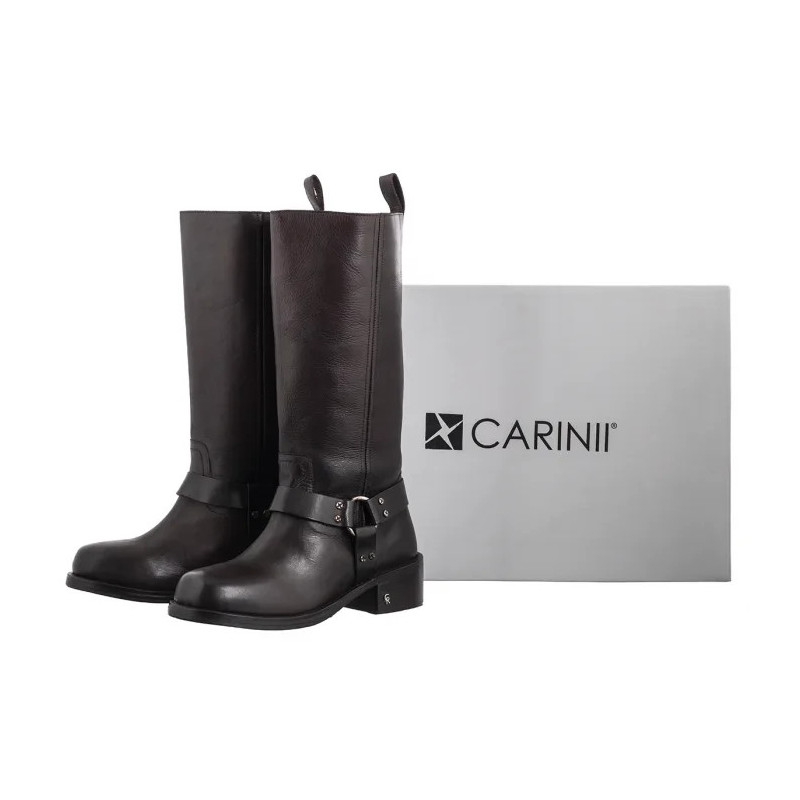 Carinii Brązowe B9852__-113-000-000-000 (CI790-a) shoes