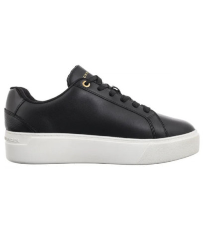 Tommy Hilfiger TH Platform Court Sneaker Black FW0FW08614 BDS (TH1220-a) sports Shoes