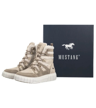 Mustang Beżowe 1446-603-4 (MU569-a) shoes