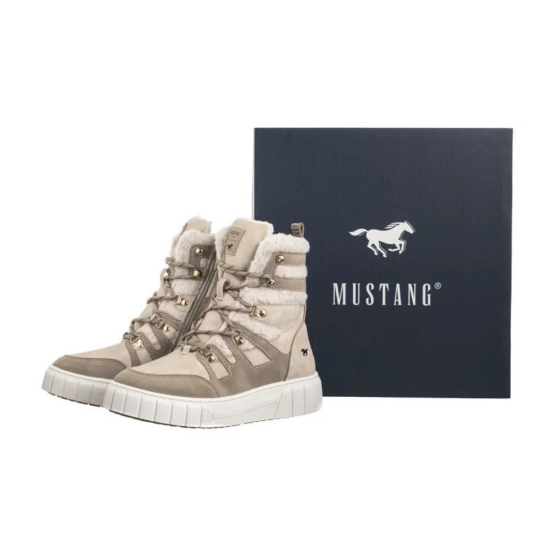 Mustang Beżowe 1446-603-4 (MU569-a) shoes