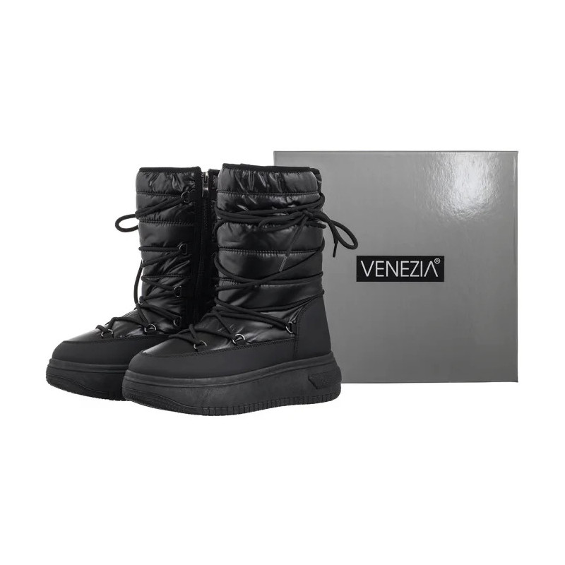 Venezia Czarne C003MTBLOBB087 (VE821-a) shoes