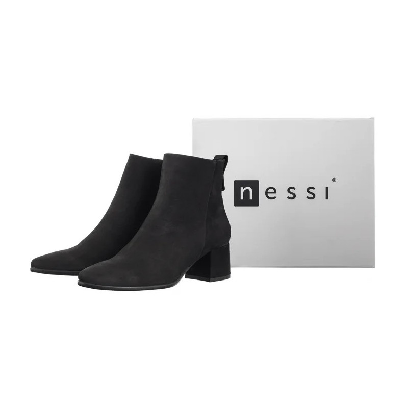 Nessi Czarne 20780BO (NE427-b) shoes