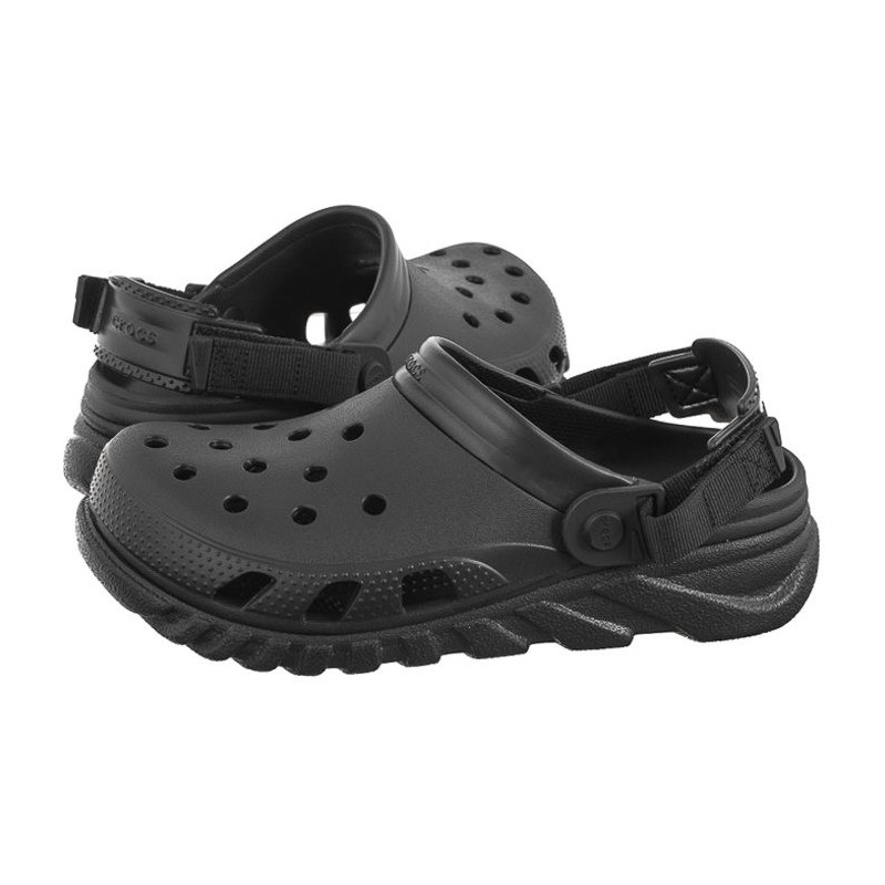 Crocs Duet Max II Clog Kid's Black 208774-001 (CR332-a) slippers