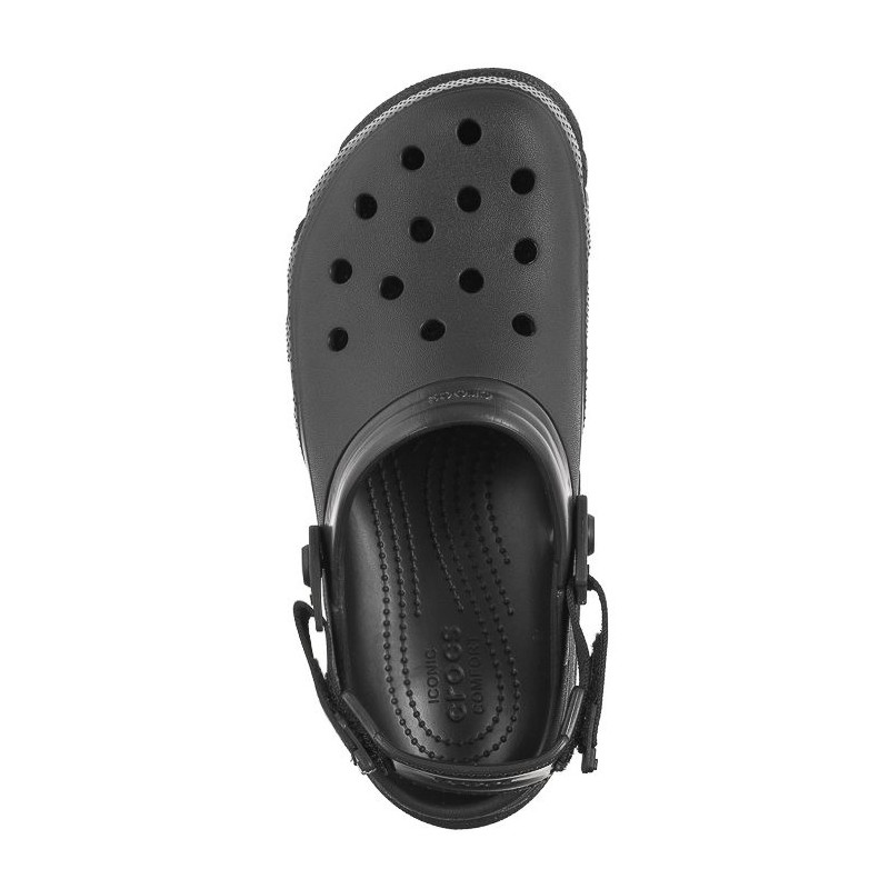 Crocs Duet Max II Clog Kid's Black 208774-001 (CR332-a) slippers