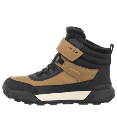 Geox J Trekkyup B Abx E Dk Yellow/Black J46MBE 0MEFU C2G9B (GE200-a) boots