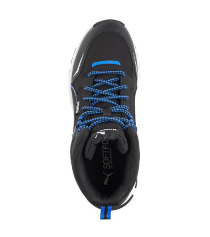 Puma Evolve Trail Jr Puma Black-Hyperlink Blue 397644-01 (PU604-a) sports shoes