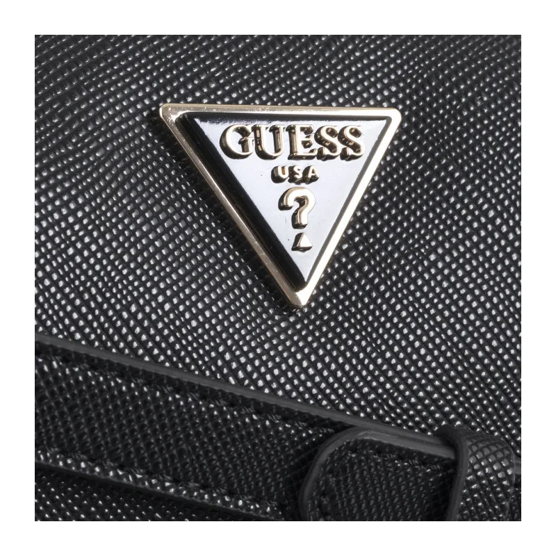 Guess Noelle Tri Compartment Xbody HWZG7 79120 Black (GU690-a) handbag