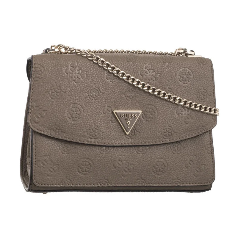 Guess Cresidia Cnvrtble Xbody Flap HWPG93 49210 Dark Taupe (GU691-a) handbag