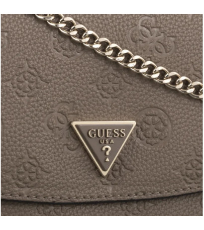 Guess Cresidia Cnvrtble Xbody Flap HWPG93 49210 Dark Taupe (GU691-a) handbag