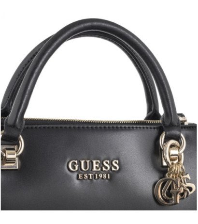 Guess Evelune Lrg Girlfirend Satchel HWVG93 53070 Black (GU693-a) handbag