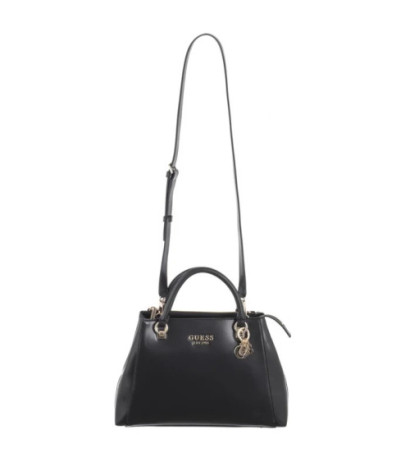 Guess Evelune Lrg Girlfirend Satchel HWVG93 53070 Black (GU693-a) handbag