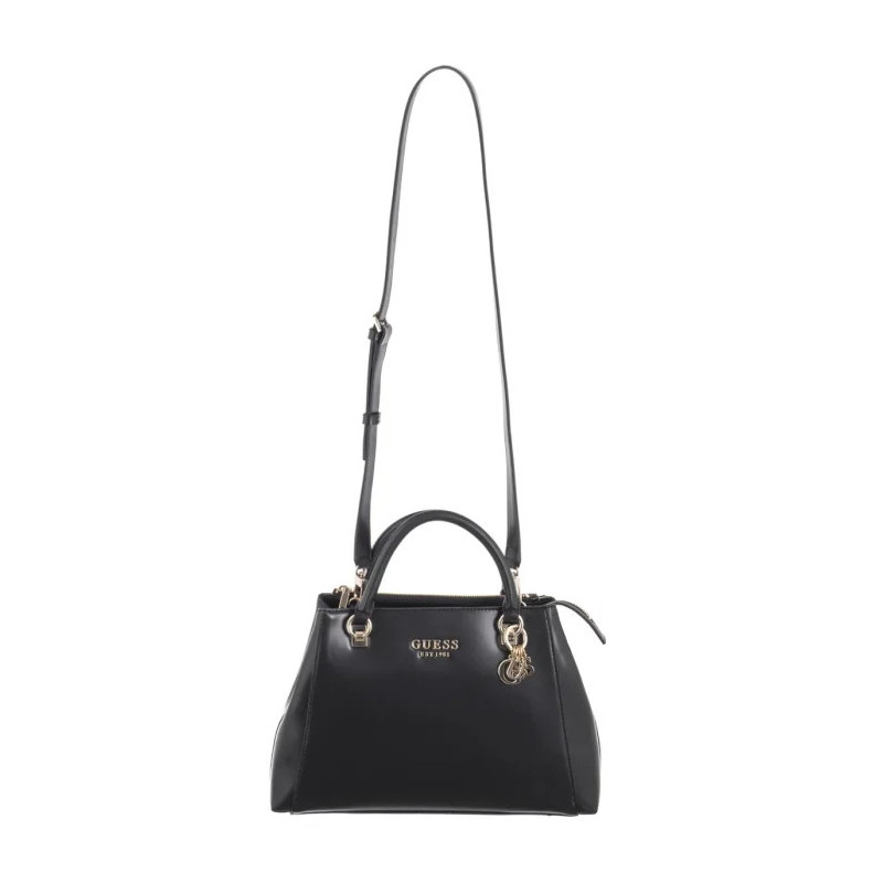 Guess Evelune Lrg Girlfirend Satchel HWVG93 53070 Black (GU693-a) handbag