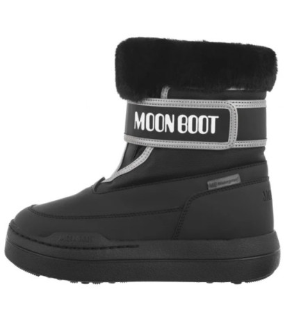 Moon Boot MB Jr Park Strap Black 80D3440030  (MB67-a) boots