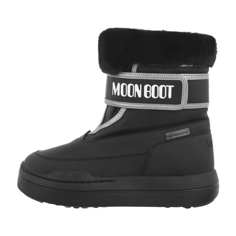 Moon Boot MB Jr Park Strap Black 80D3440030  (MB67-a) boots