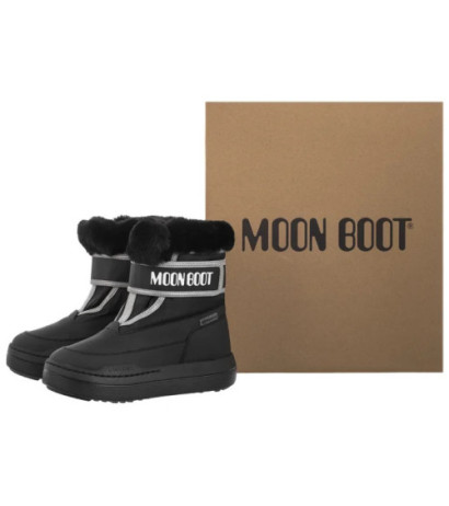 Moon Boot MB Jr Park Strap Black 80D3440030  (MB67-a) boots