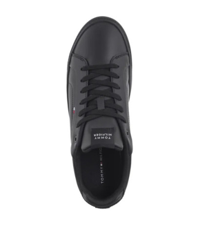 Tommy Hilfiger Icon Court Lth Flag Ess Black FM0FM05317 BDS (TH1230-a) sports shoes