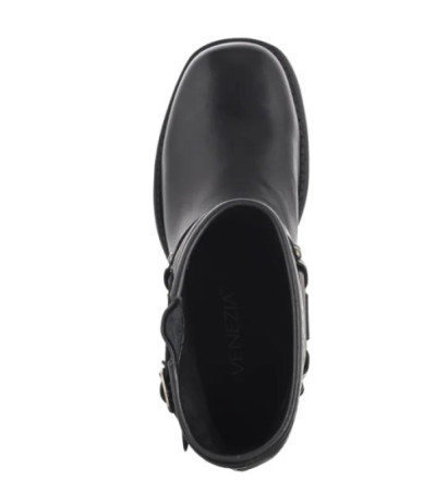 Venezia Czarne W014LEBLOBB008 (VE817-a) shoes