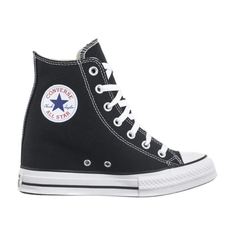 Converse CTAS Wedge Hi Black/Red/Navy A11909C (CO729-a) shoes