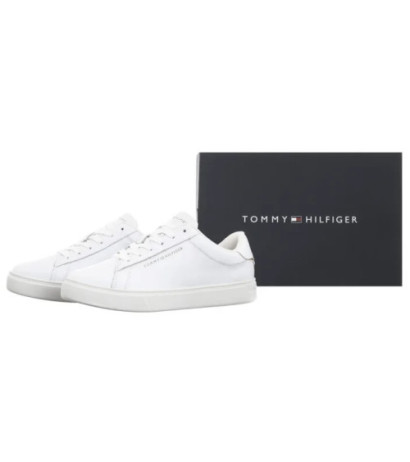 Tommy Hilfiger Essential Court Sneaker White FW0FW08320 YBS (TH1227-a) shoes