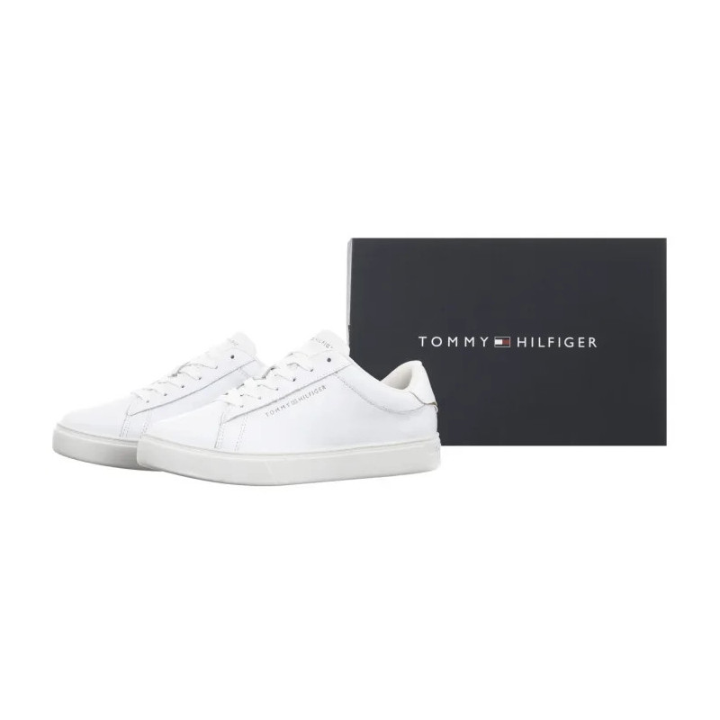 Tommy Hilfiger Essential Court Sneaker White FW0FW08320 YBS (TH1227-a) shoes