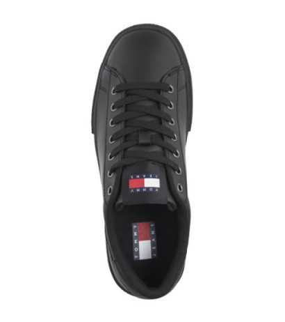 Tommy Hilfiger (New) Tjw Flatform Sneaker Black EN0EN02698 BDS (TH1228-a) shoes