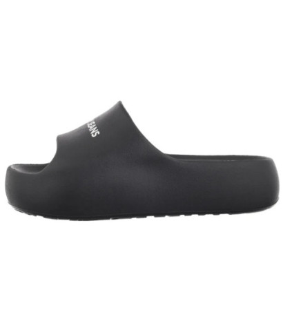 Tommy Hilfiger Tjw Chunky Pool Slide Ess Black EN0EN02763 BDS (TH1229-a) Women's Shoes/Flip Flops