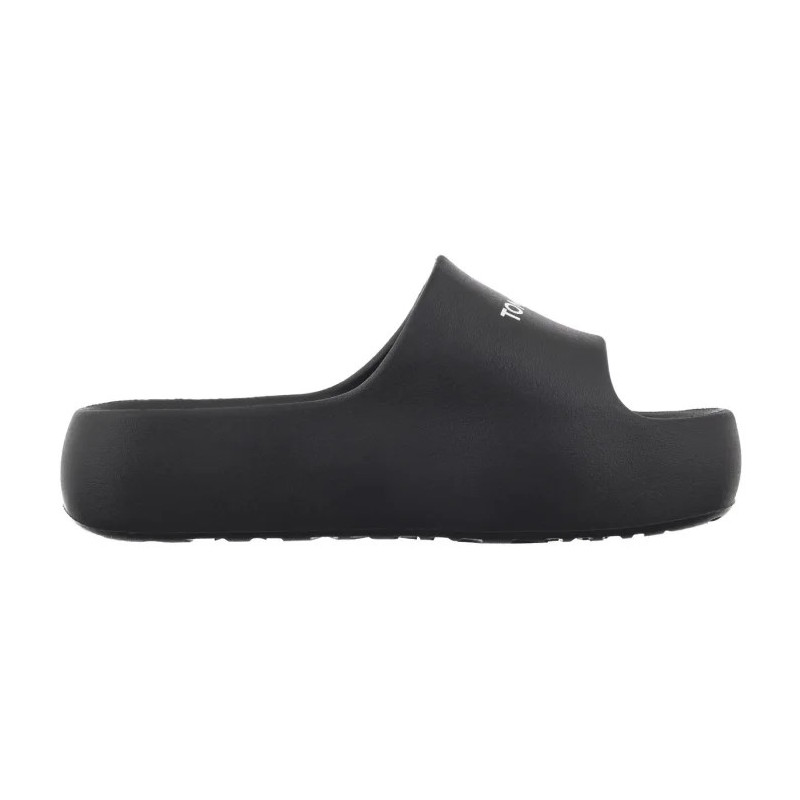 Tommy Hilfiger Tjw Chunky Pool Slide Ess Black EN0EN02763 BDS (TH1229-a) Women's Shoes/Flip Flops