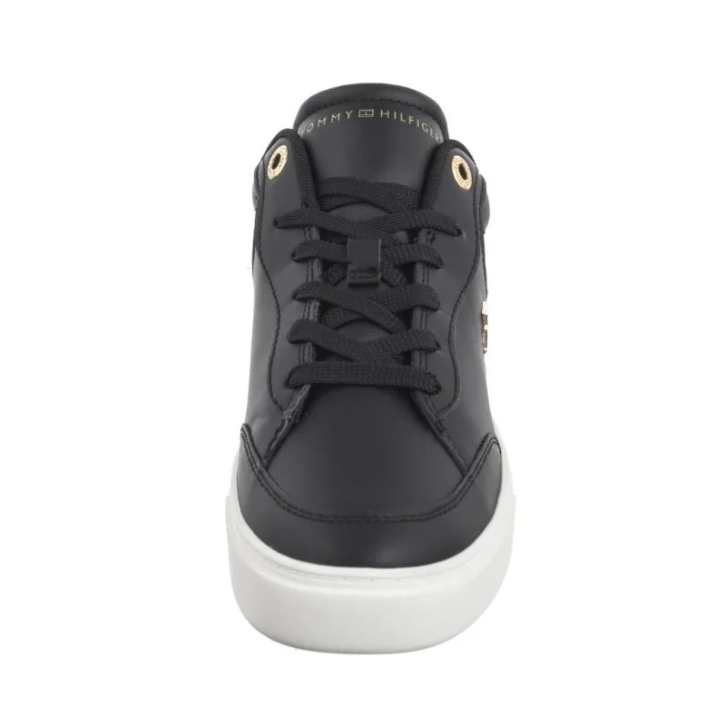 Tommy Hilfiger Essential Chic Court Sneaker Black FW0FW08322 BDS (TH1250-a) shoes