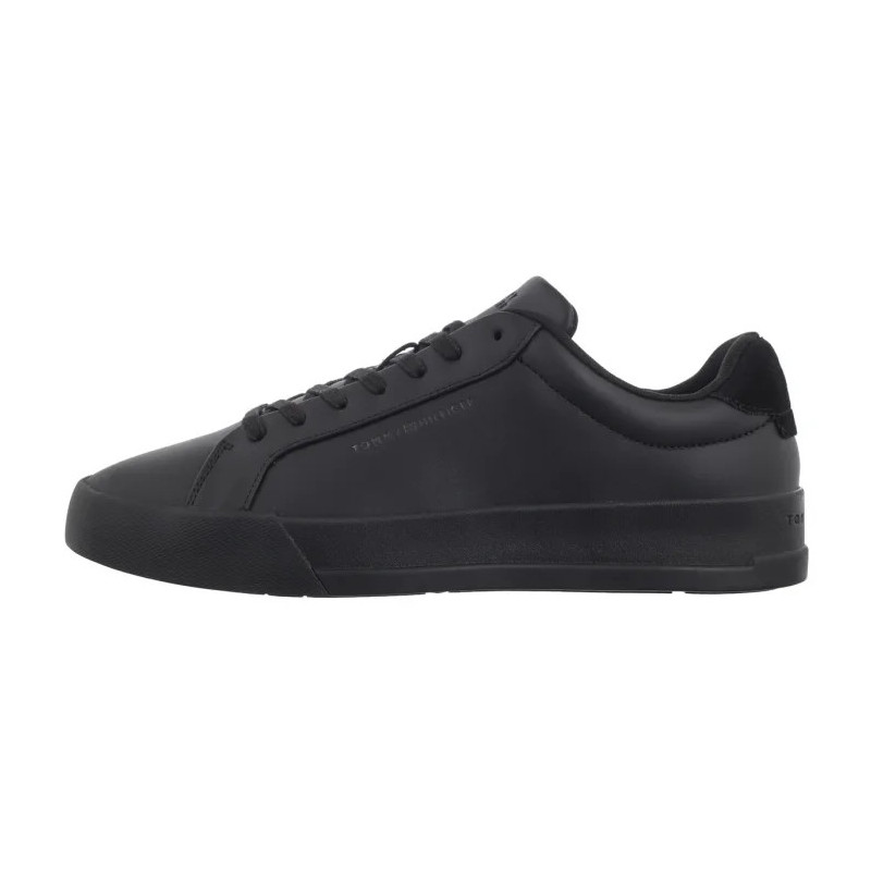 Tommy Hilfiger TH Court Better Lth Black FM0FM05322 BDS (TH1231-a) sports shoes