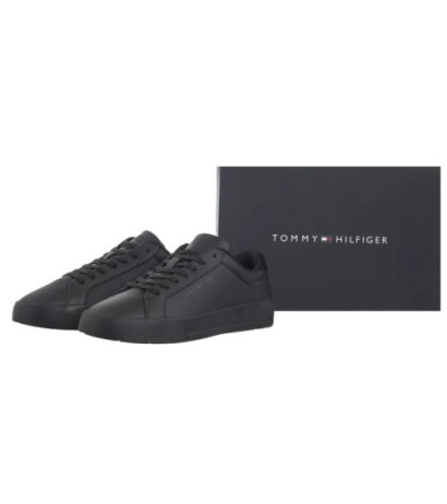 Tommy Hilfiger TH Court Better Lth Black FM0FM05322 BDS (TH1231-a) sports shoes