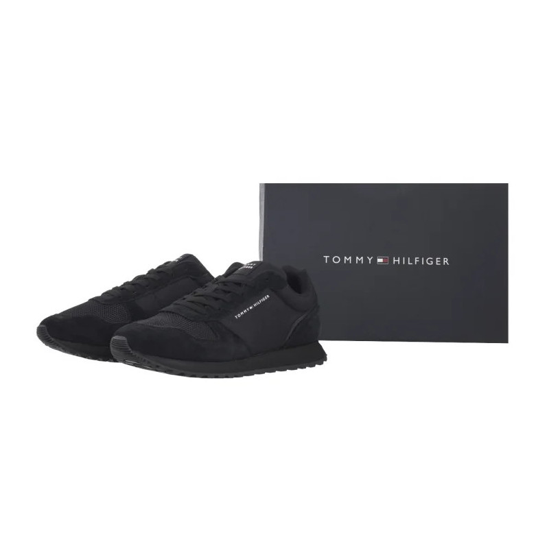 Tommy Hilfiger New Runner Eva Mix Flag Black FM0FM05454 BDS (TH1233-a) sports shoes