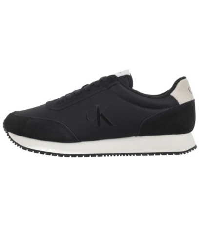 Calvin Klein Retro Runner Iconic Snk Black/Bright White YM0YM01119 0GM (CK611-a) sports shoes