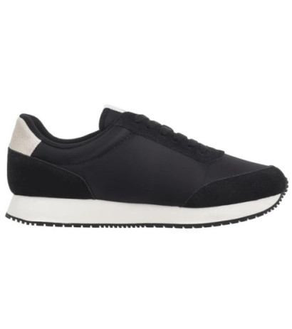 Calvin Klein Retro Runner Iconic Snk Black/Bright White YM0YM01119 0GM (CK611-a) sports shoes