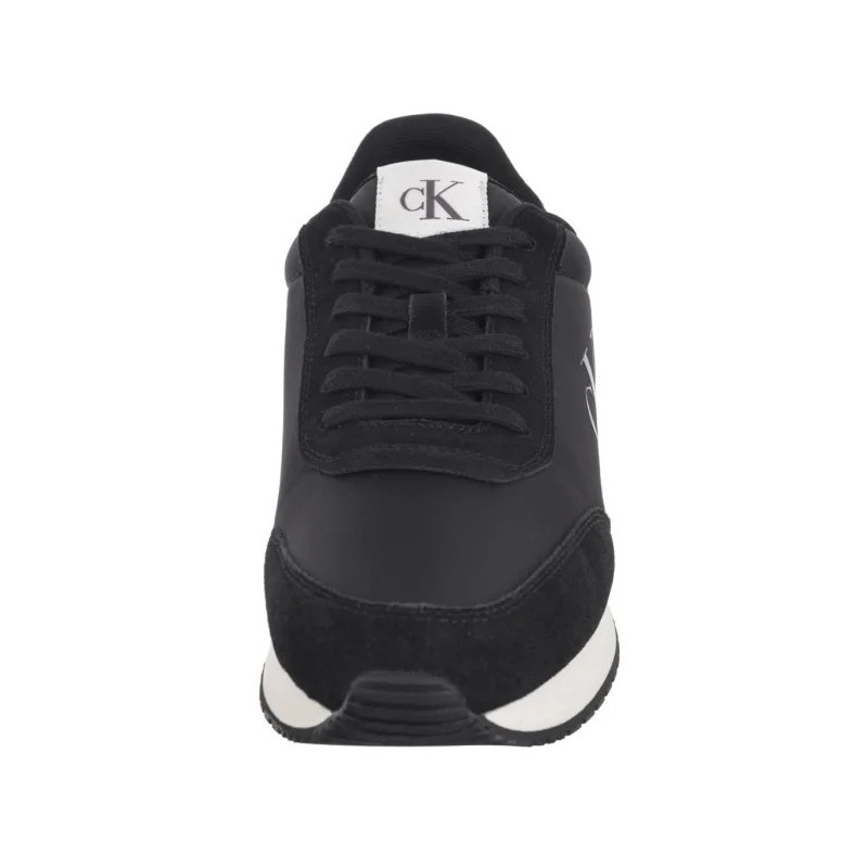 Calvin Klein Retro Runner Iconic Snk Black/Bright White YM0YM01119 0GM (CK611-a) sports shoes