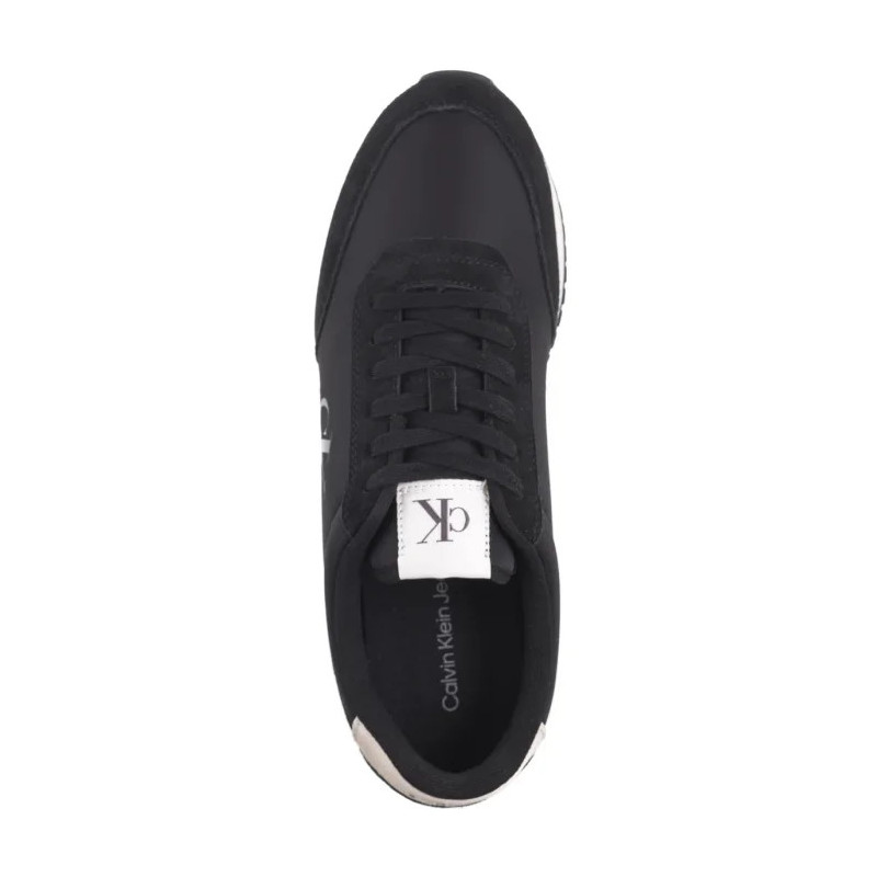 Calvin Klein Retro Runner Iconic Snk Black/Bright White YM0YM01119 0GM (CK611-a) sports shoes