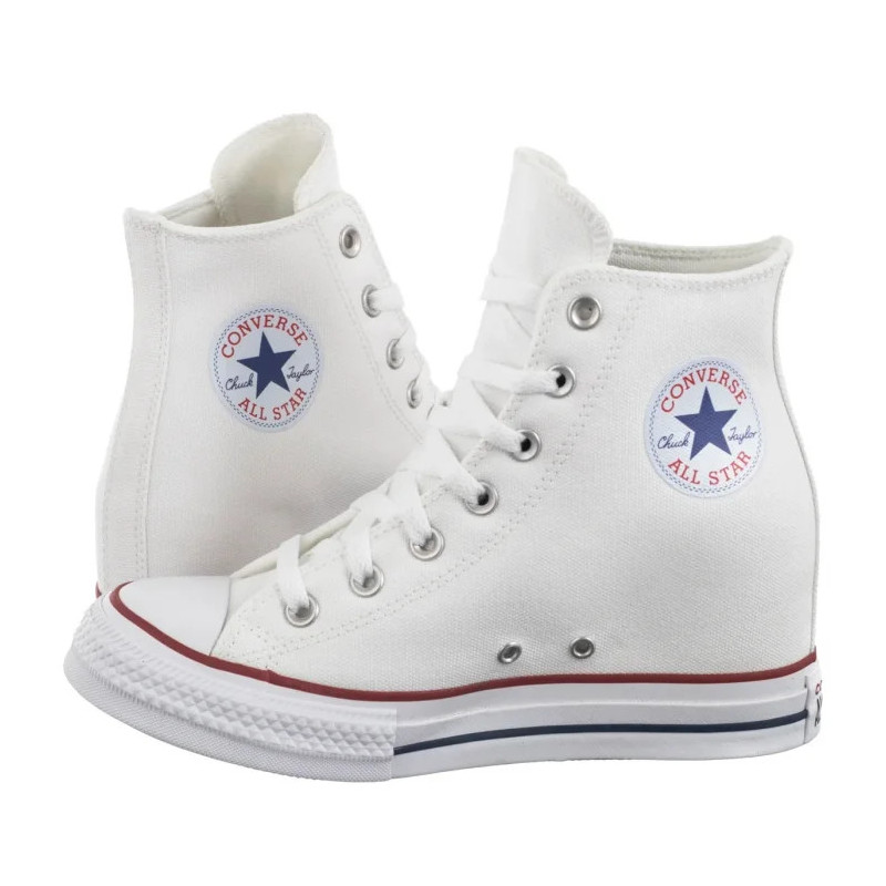 Converse CTAS Wedge Hi White/Red/Navy A11908C (CO729-b) shoes