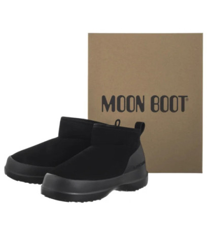 Moon Boot MB Luna Low Boot Suede Black 2480040 N001 (MB70-a) shoes