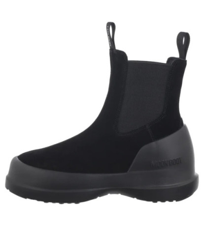 Moon Boot MB Luna Chelsea Suede Black 2480050 N001 (MB71-a) shoes