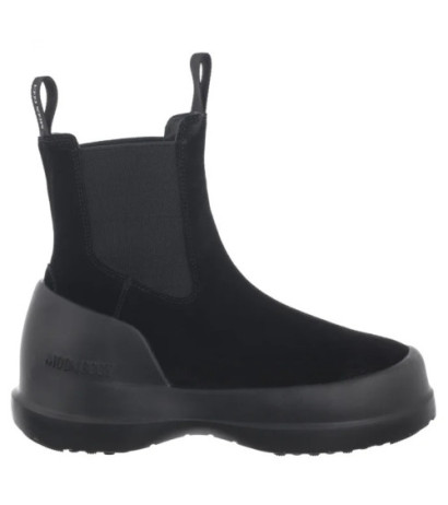 Moon Boot MB Luna Chelsea Suede Black 2480050 N001 (MB71-a) shoes